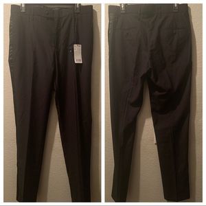 Mango Man Black Tailored Slim Fit Trouser Pants